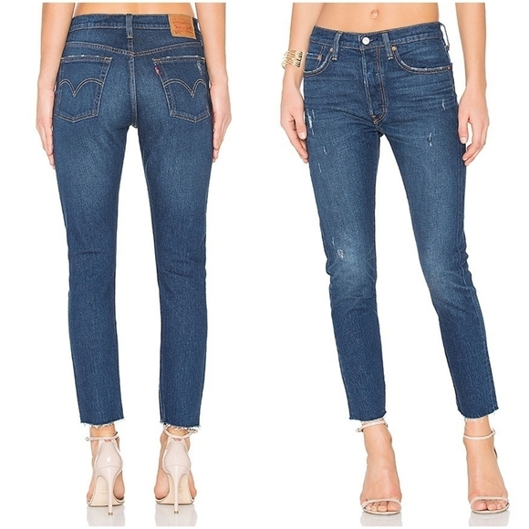 Levi's 501 Skinny in Song For Forever size 26 NWT - Picture 3 of 11